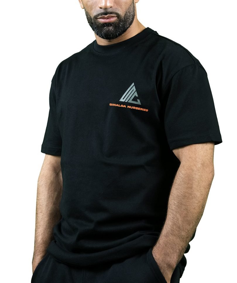 Sinaloa Corporation NurserieTee Shirt black Oversize - Image 3